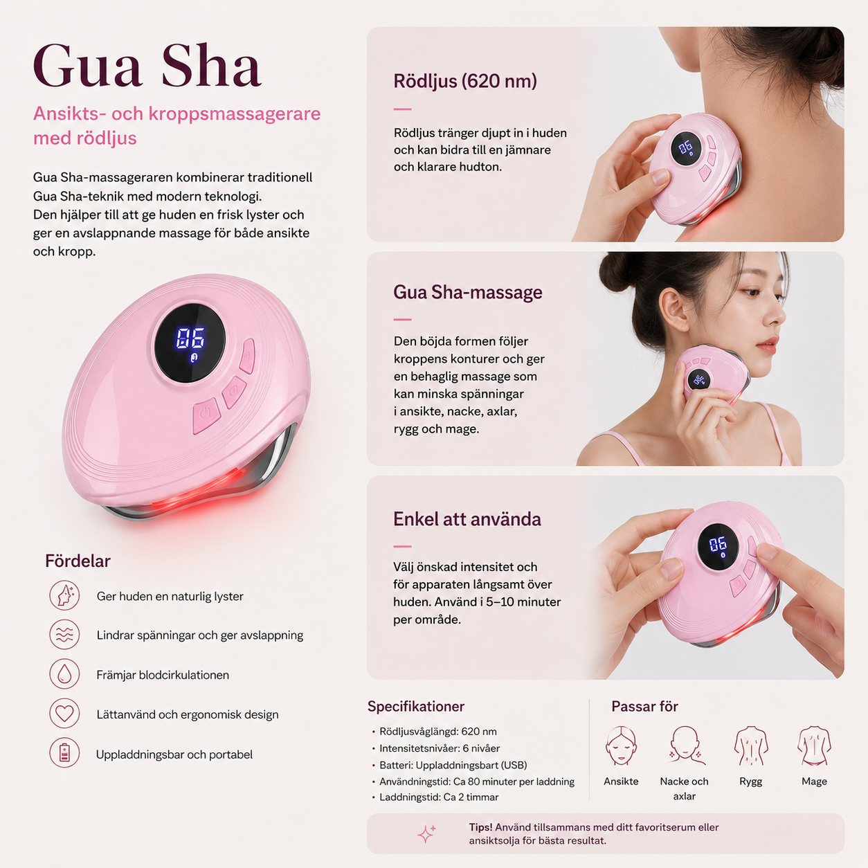 Gua Sha ansiktsvård
