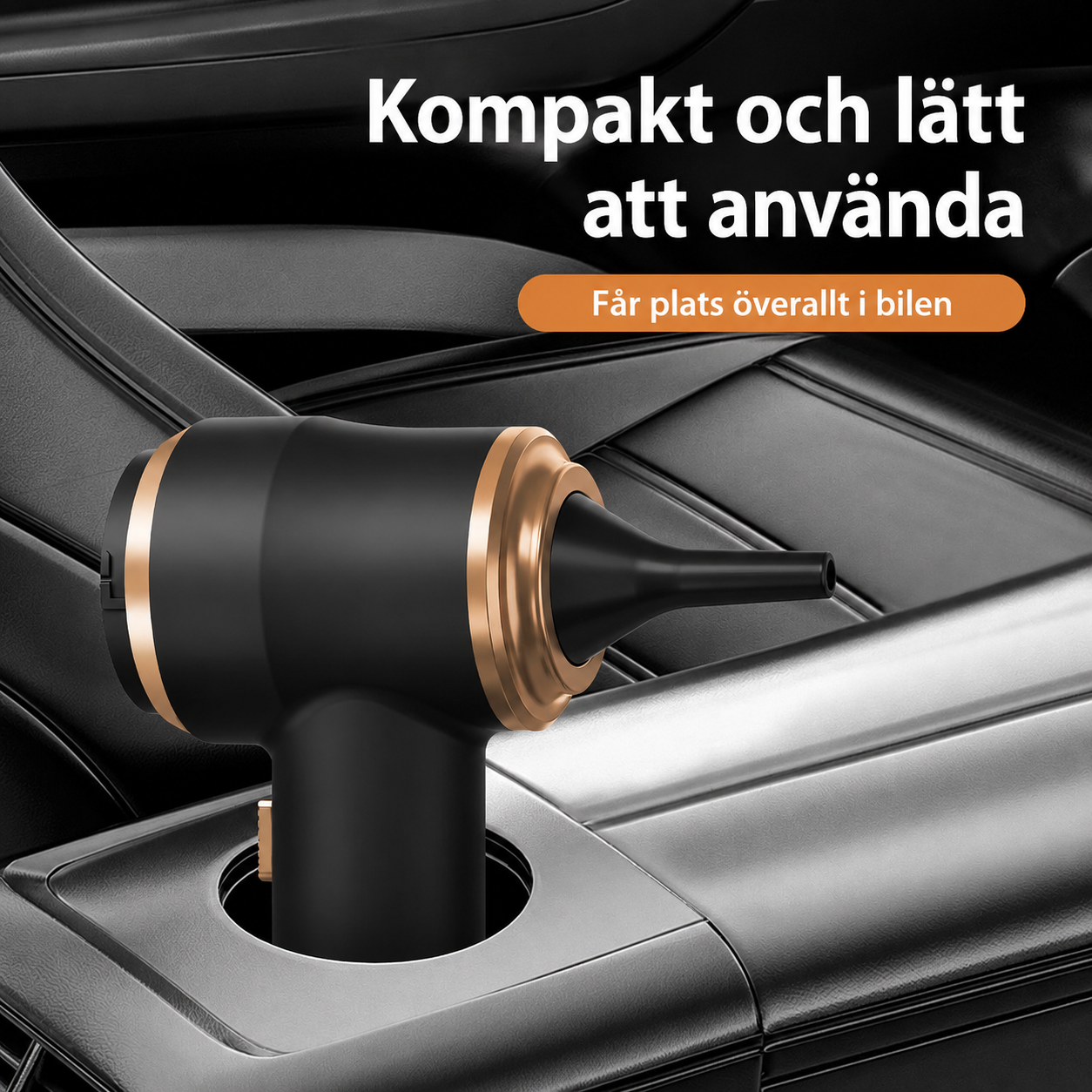 Handdammsugare 3-i-1 för bil och hem